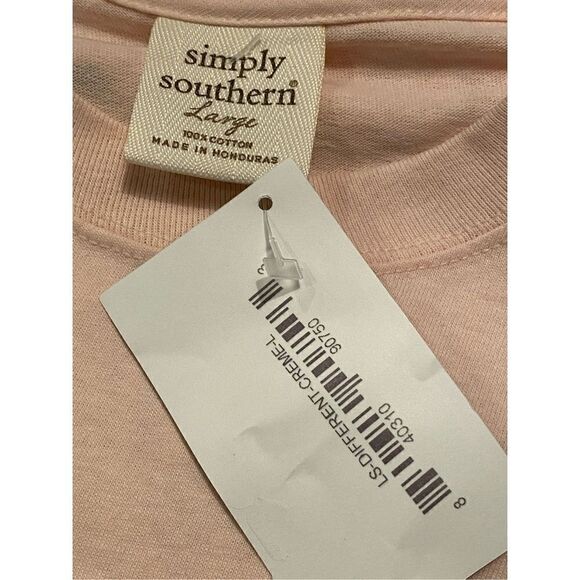 SIMPLY SOUTHERN Jr L What Makes You Different Makes You Beautiful Dalmation Tee - Picture 5 of 10